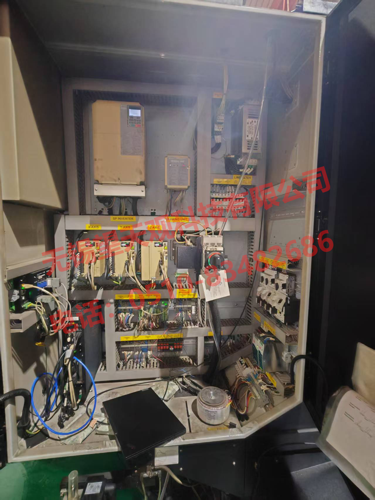 赫克机床数据采集机床网口位置